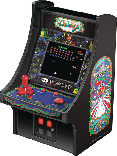My Arcade DGUNL-3222 Galaga Micro Player Retro Arcade Machine - 6.75 In Cabinet