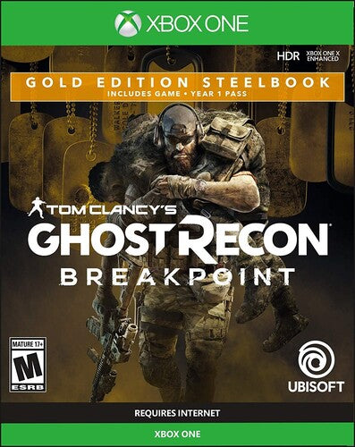 Tom Clancy's Ghost Recon Breakpoint Steelbook Gold Edition for Xbox One