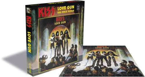 Kiss Love Gun (500 Piece Jigsaw Puzzle)