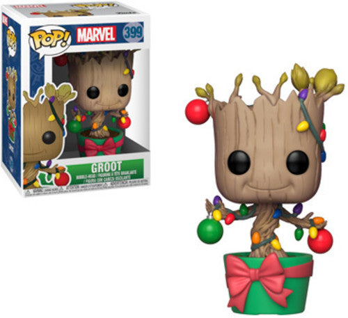 FUNKO POP! MARVEL: Holiday - Groot with Lights & Ornaments