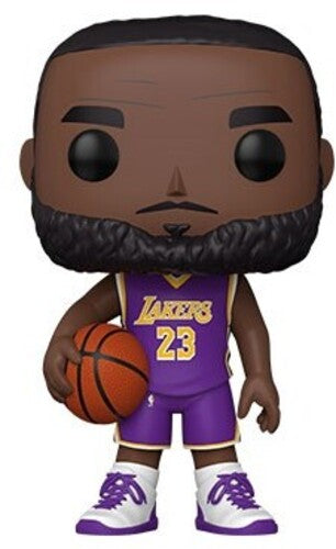 FUNKO POP! NBA: Lakers - LeBron James 10" (Purple Jersey)