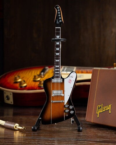 Gibson Firebird V Vintage Sunburst Mini Guitar Replica Collectible