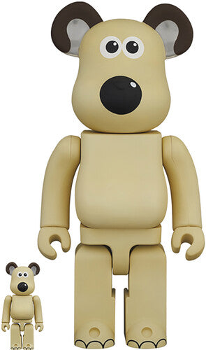 Medicom - WALLACE AND GROMIT GROMIT 100% & 400% BEARBRICK (Set of 2)