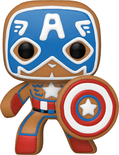 FUNKO POP! MARVEL: Holiday - Captain America