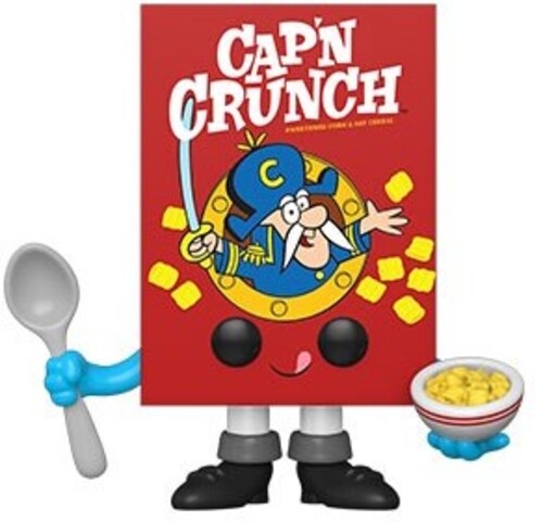 FUNKO POP! VINYL: Quaker - Cap'N Crunch Cereal Box