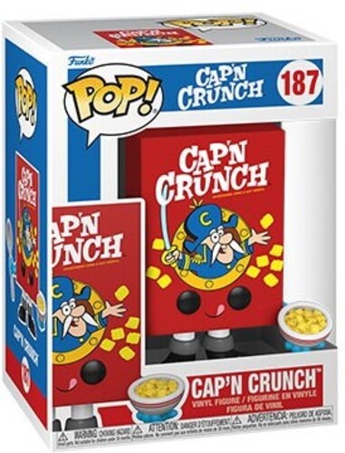 FUNKO POP! VINYL: Quaker - Cap'N Crunch Cereal Box