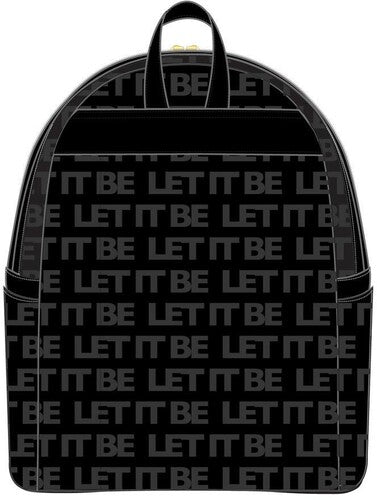 Loungefly the Beatles: Let it Be Vinyl Record Mini Backpack