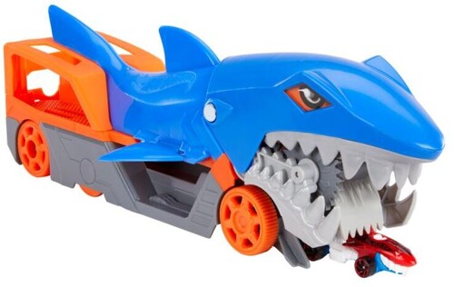 Mattel - Hot Wheels Shark Chomp Transporter Playset
