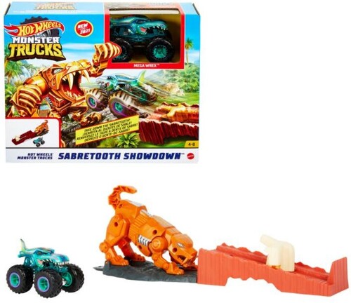 Mattel - Hot Wheels Monster Trucks Sabretooth Showdown