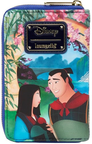 Loungefly Disney: Mulan Castle Zip Around Wallet