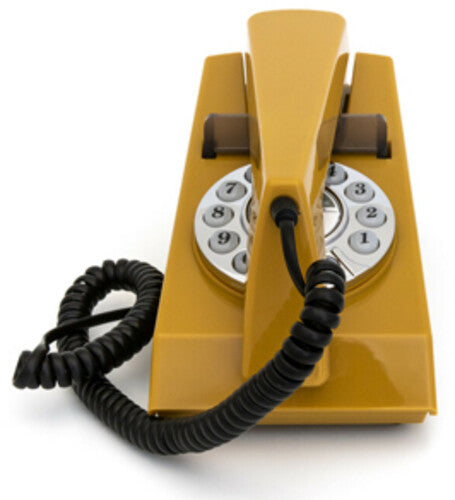 GPO Retro GPOTRMM Trim phone Desktop or Wall Mountable - Mustard