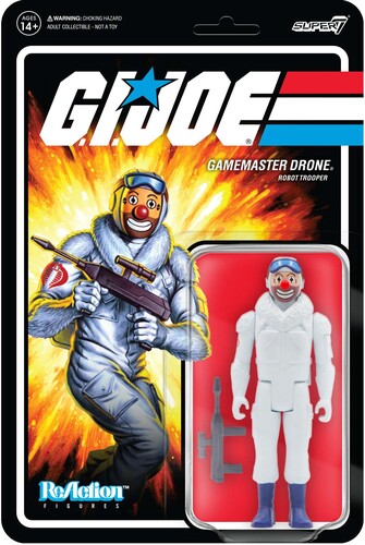 Super7 - G.I. Joe ReAction Figures Wave 2 - Gamemaster Toy Soldier Drone