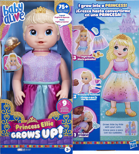 Hasbro Collectibles - Baby Alive Princess Ellie Grows Up! Doll, Blonde Hair