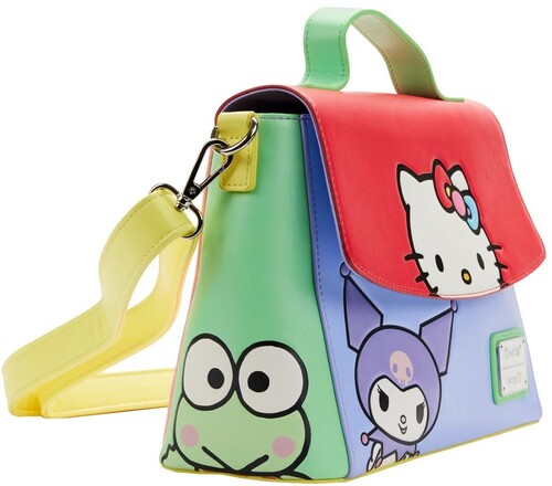 Loungefly Sanrio: Hello Kitty and Friends Color Block Cross Body Bag