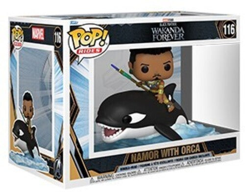FUNKO POP! RIDE SUPDLX: Marvel - Black Panther - Wakanda Forever - Namor with Orca