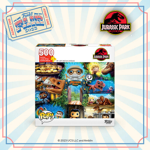 FUNKO POP! PUZZLES: Jurassic Park - 500 pieces