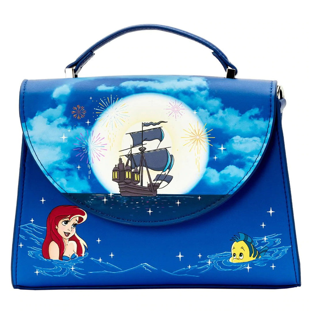 Loungefly Disney: the Little Mermaid Ariel Fireworks Cross Body Bag