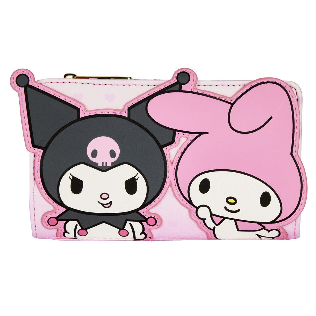 Loungefly Sanrio: My Melody & Kuromi Flap Wallet