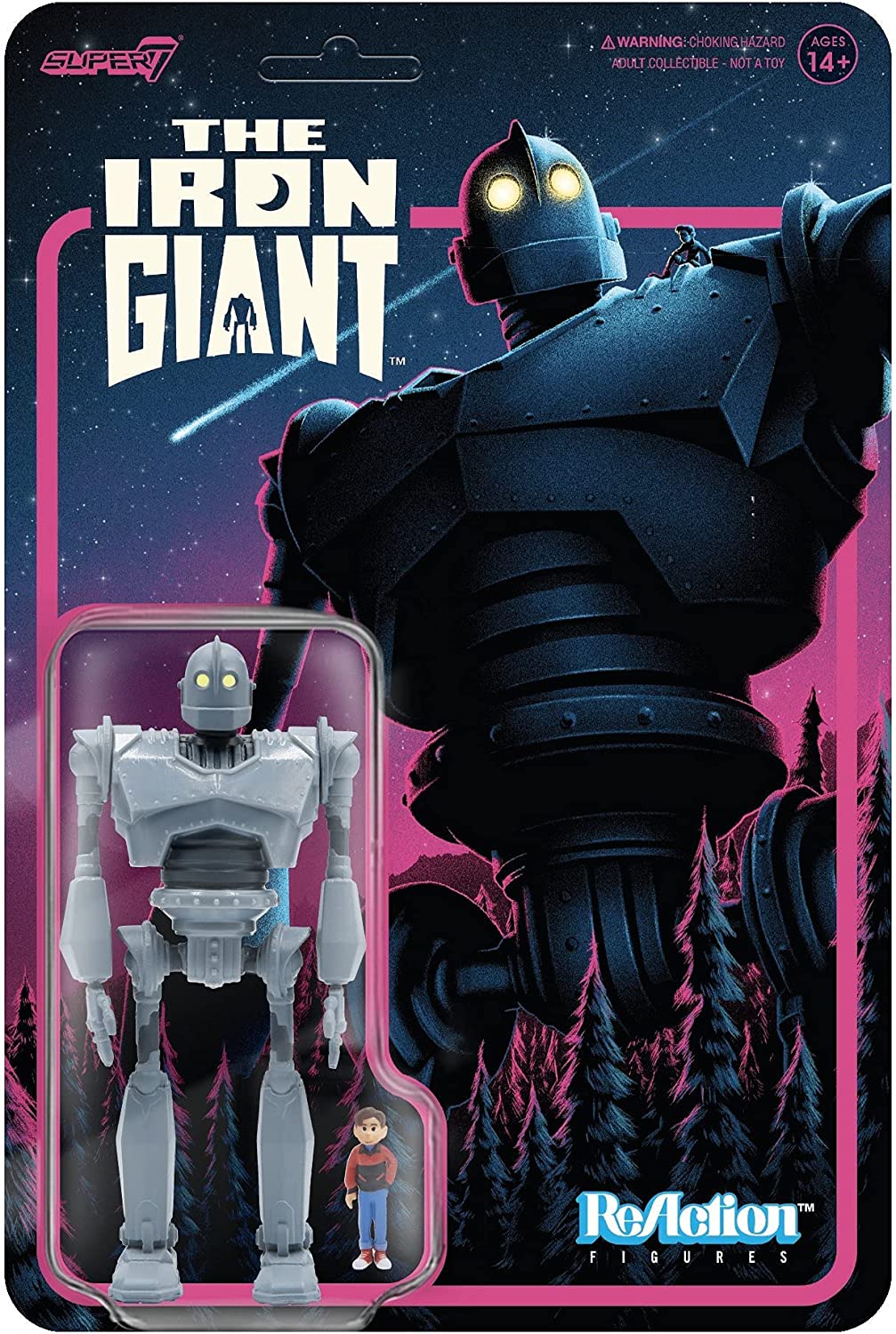 Super7 - The Iron Giant ReAction Figure - The Iron Giant (With Hogarth Hughes)