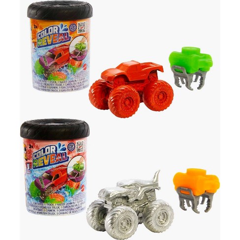 Mattel - Hot Wheels Monster Trucks Color Reveal 2-Pack