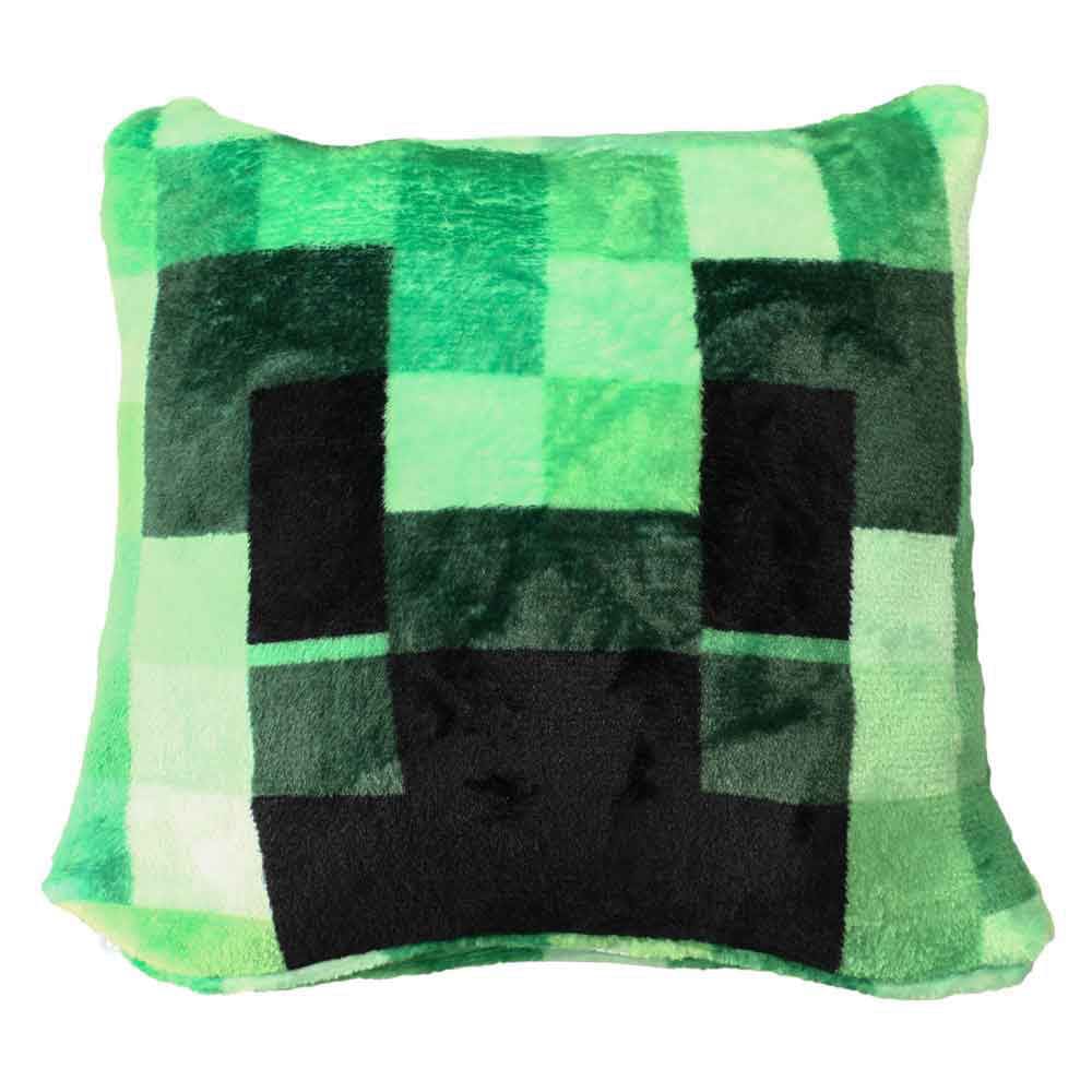 12.5 x 50 Minecraft Creeper Fleece Pocket Throw Blanket - 